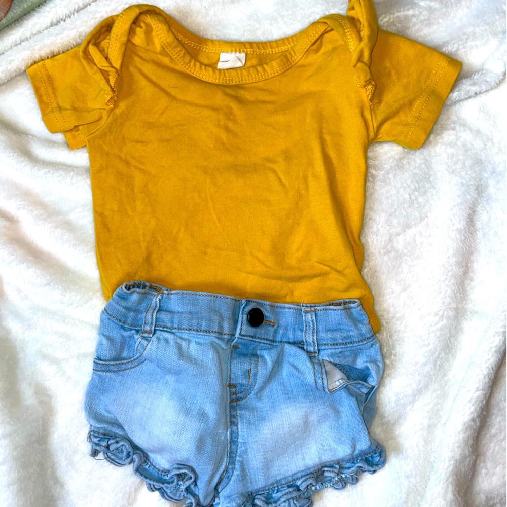 Summer baby girl outfit